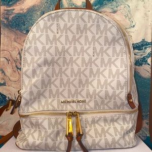 Michael Kors Rhea Medium Logo Backpack